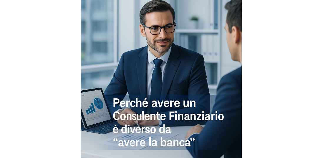 Rappresentazione visiva dell'articolo: Perché avere un Consulente Finanziario è diverso da “avere la banca”