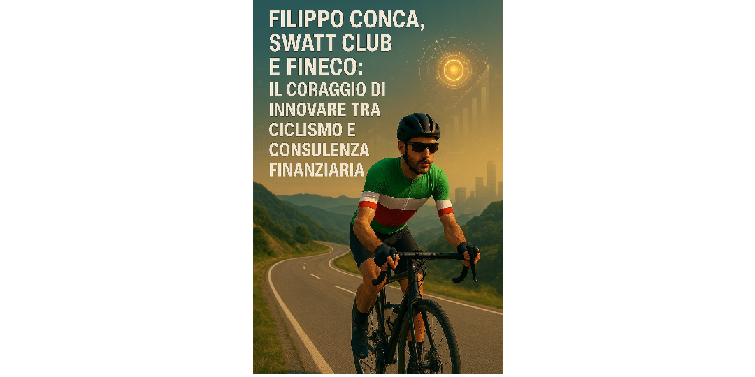 Rappresentazione visiva dell'articolo: Filippo Conca, Swatt Club e Fineco: il coraggio di innovare tra ciclismo e consulenza finanziaria